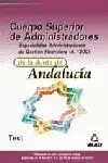 Cuerpo Superior Administradores Junta Andalucía. Especialidad Administradores, G