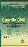 Temario V. 2 Guardia Civil Materias Socio Culturales y Tecnico Cientificas