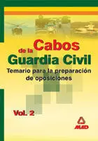 Cabos de la Guardia Civil Temario para la Preparación de Oposiciones