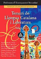 Temari de Llengua Catalana I Literatura Volum Iii