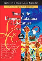 Temari de Llengua Catalana I Literatura Volum Iv