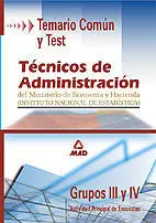 Temario Común y Test Técnicos de Administración del Ministerio de Economía y Hacienda