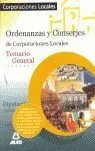 Ordenanzas y Conserjes de Corporaciones Locales. Temario Gral