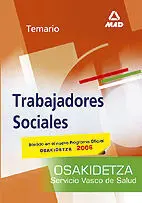 Trabajadores Sociales. Temario. Osakidetza