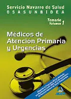 Medicos de Atención Primaria y Urgencia Temario Vol. 1