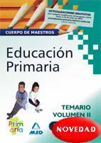 Cuerpo de Maestros Educación Primaria Temario V. 2