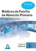 Temario V. 2 Médicos de Familia de Atención Primaria del Instituto Catalán de la Salud