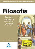 Filosofía Temario V. 2 Cuerpo de Profesores de Enseñanza Secundaria