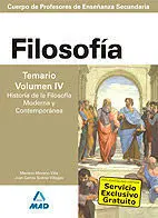Filosofía Temario V. 4 Cuerpo de Profesores de Enseñanza Secundaria