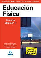 Educación Física Temario V. 2 Cuerpo de Profesores de Enseñanza Secundaria