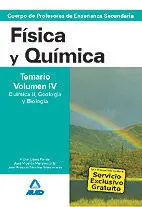 Física y Química Temario V. 4 Cuerpo de Profesores de Enseñanza Secundaria