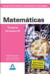 MATEMÁTICAS TEMARIO V. 3 CUERPO DE PROFESORES DE ENSEÑANZA SECUNDARIA