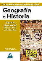 Geografía e Historia Temario Volumen Iv