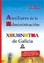 Test del Temario y Exámenes de Auxiliares de la Administración Xunta de Galicia