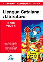 Llengua Catalana I Literatura Temari V. 2 Cos de Professors D'ensenyament Secundari