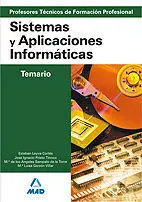 Sistemas y Aplicaciones Informáticas. temario. profesores Técnicos de Formación Profesional