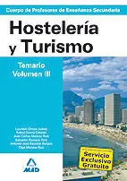 Hostelería y Turismo Volumen Iii. Cuerpo de Profesores de Enseñanza Secundaria