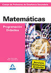 MATEMÁTICAS PROGRAMACIÓN DIDÁCTICA