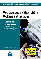 Procesos de Gestión Administrativa Pes. Temario Vol Ii