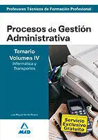 Cuerpo de Profesores Técnicos de Formación Profesional. Procesos de Gestión Administrativa