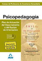 Plan Actuación Departamentio y Educación Orienta. Psicopedagogía