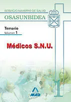 Temario Vol. I Médicos S. n. u