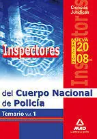 Inspectores Policía Nacional Vol1