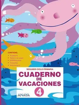 Cuaderno de Vacaciones - 4º Ed. Prim.