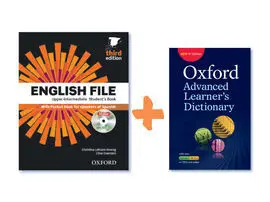 English File 3Rd Edition Upper Intermediate Studen's Book +Workbook With Key + Oxford Advanced Learner's Dictionary 9Th Edition