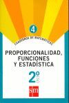 CUADERNO DE MATEMÁTICAS 4. - 2º ESO