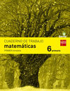 CUADERNO DE MATEMÁTICAS - 6º ED. PRIM - 1 TRIM. (SAVIA)