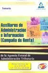 Temario Auxiliares de Administración e Información Campaña de Renta