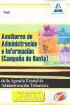 Test Auxiliares de Administración e Información Campaña de Renta