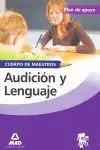 Audición y Lenguaje. Plan de Apoyo. Cuerpo de Maestros