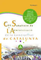 Temari Cos Subaltern de L'administració de la Generalitat de Catalunya