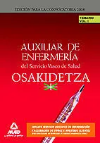 Temario Vol. i Auxiliar de Enfermería del Servicio Vasco de Salud. Osakidetza