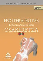 Temario Vol. ii Fisioterapeutas del Servicio Vasco de Salud Osakidetza