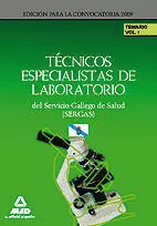 Técnicas Especialistas de Laboratorio. Temario Vol I