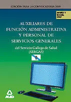 Auxiliares de Función Administrativa y Personal de Servicios Gfenerales. Word y Excel (Sergas)