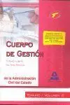 Temario V. 3 Cuerpo de Gestión Turno Libre