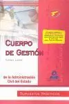 Cuerpo de Gestión de la Administración Civil del Estado. Supuestos Prácticos