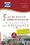 Cos de Gestio D'administracio de la Generalitat de Catalunya Temari Vol 3