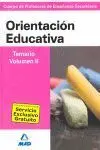 Orientación Educativa. Temario. Volumen Ii