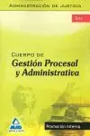 Cuerpo de Gestión Procesal y Administrativa. test