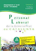 Temari General Categoria B Personal Laboral de la Generalitat de Catalunya