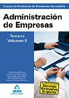 Temario Vol Ii Administracion de Empresas