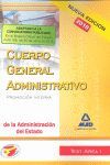 010 TEST AREA 1 CUERPO GENERAL ADMINISTRATIVO PROMOCION INTERNA