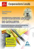 Temari V. 1 Corporacions Locals de Catalunya