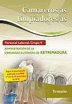 Temario Camarero Limpiador Extremadura