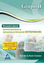 Test Comun Grupo Ii Extremadura